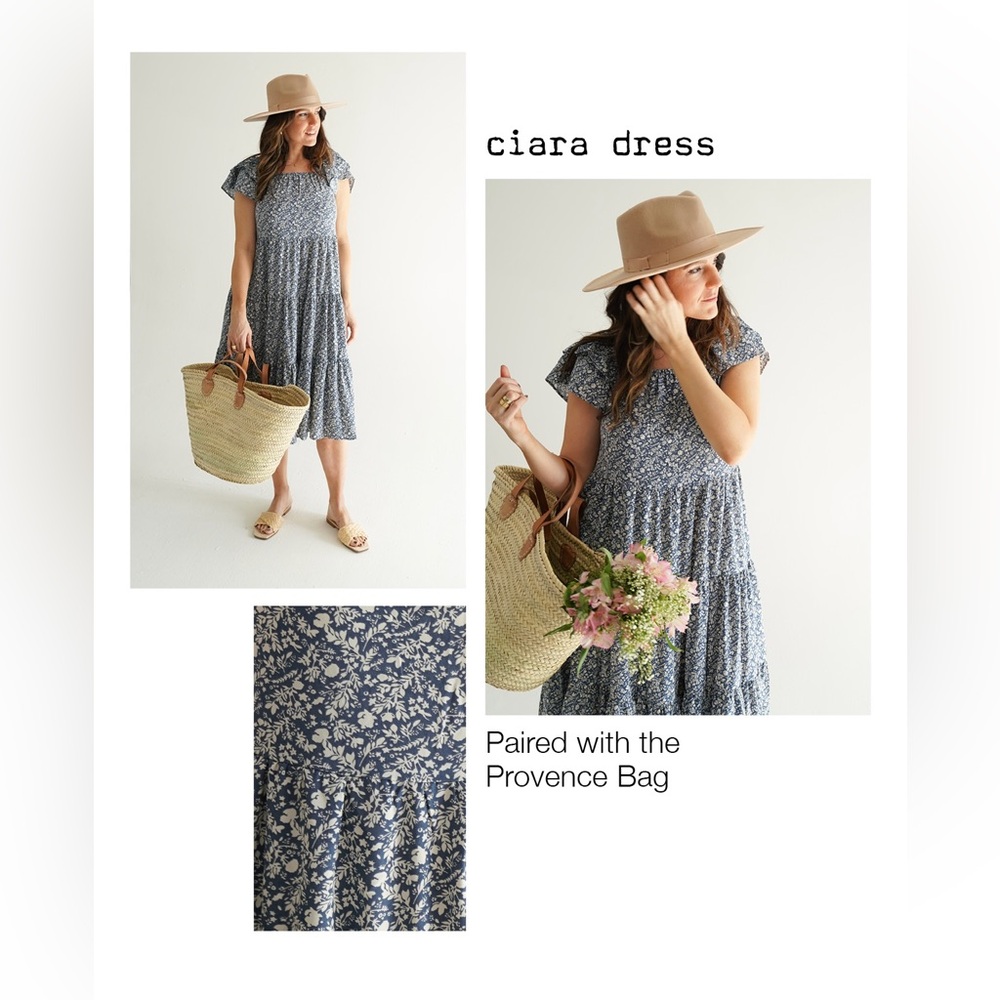 CJLA Ciara Dress, Blue, Size S